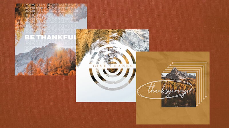 Thanksgiving Social Graphic Bundle